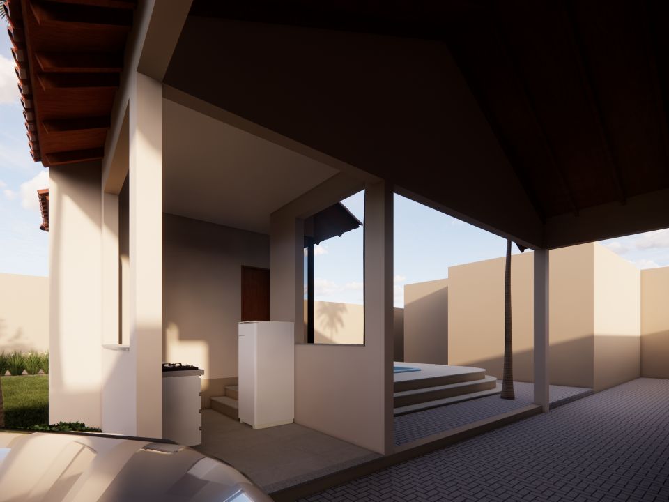Arquitetura do Quiosque dos Coqueiros